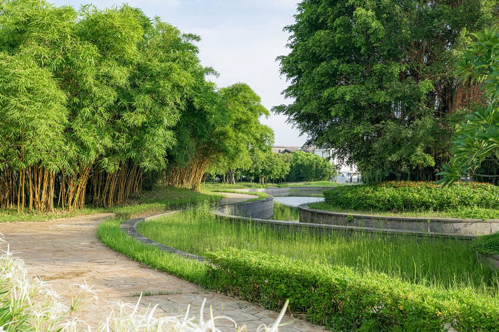 không gian xanh hà đô charm villas